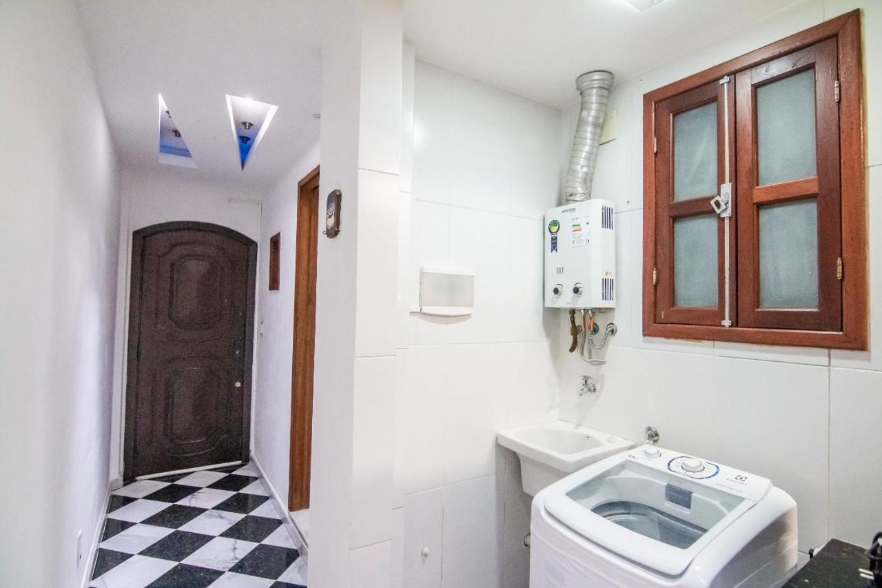 BEACH BLOCK+LAUNDRY+2 BATHROOMS  Rio de Janeiro Exterior foto